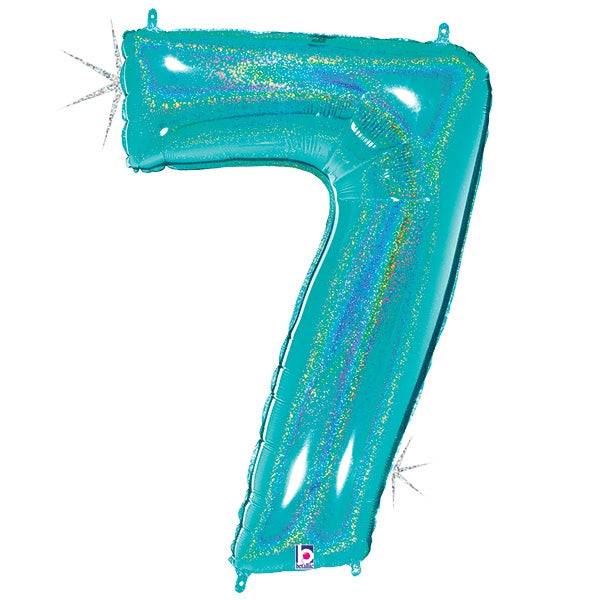 34" Megaloon Number 7 - Robin's Egg Blue