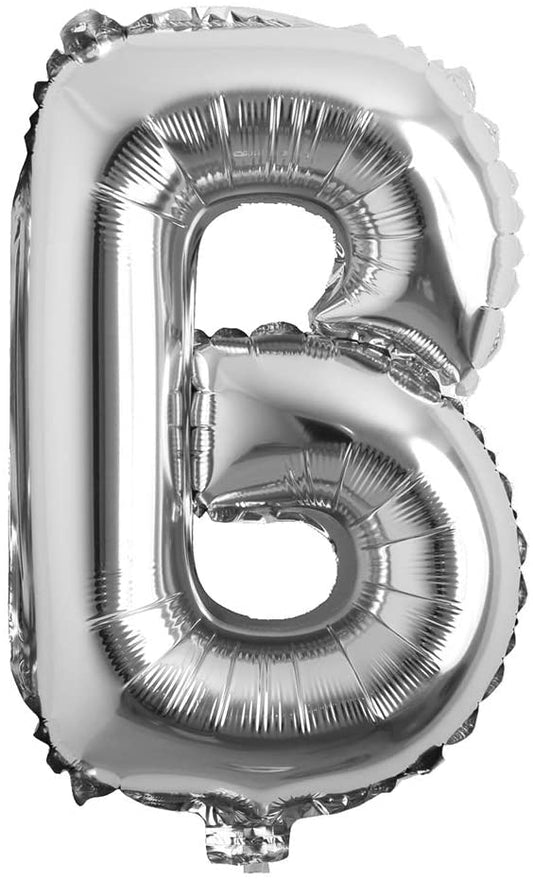 34" Balloon Letters - Silver - Party America