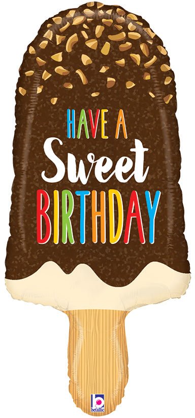 36" Birthday Ice Cream Bar