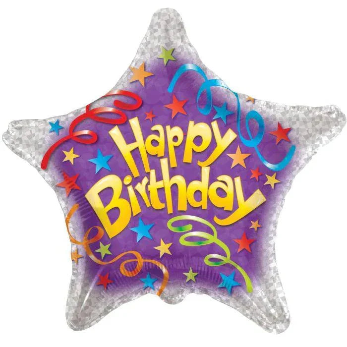 36" Happy Birthday Star - Conver USA