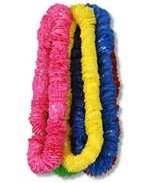 36" Poly Leis - Assorted (12ct)