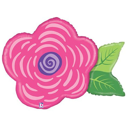 37" Pink Flower Balloon