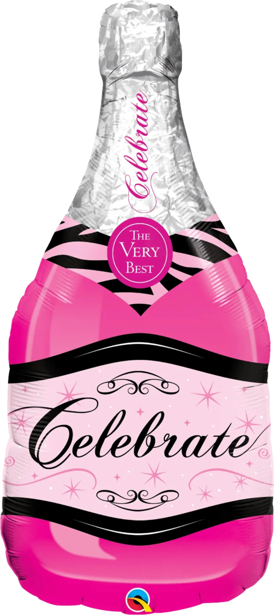39" Champagne Bottle - Pink