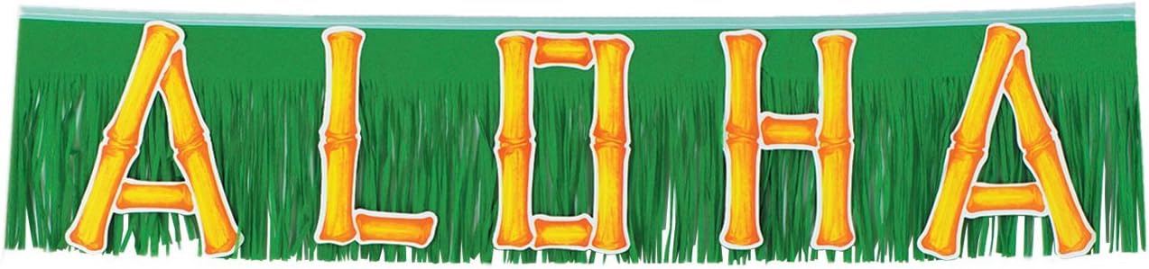 4' Aloha Fringe Banner