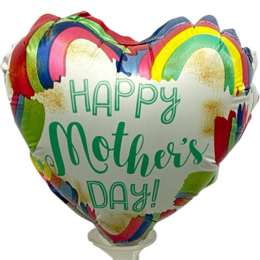 4" Happy Mother's Day Rainbow - 100ct - Party America