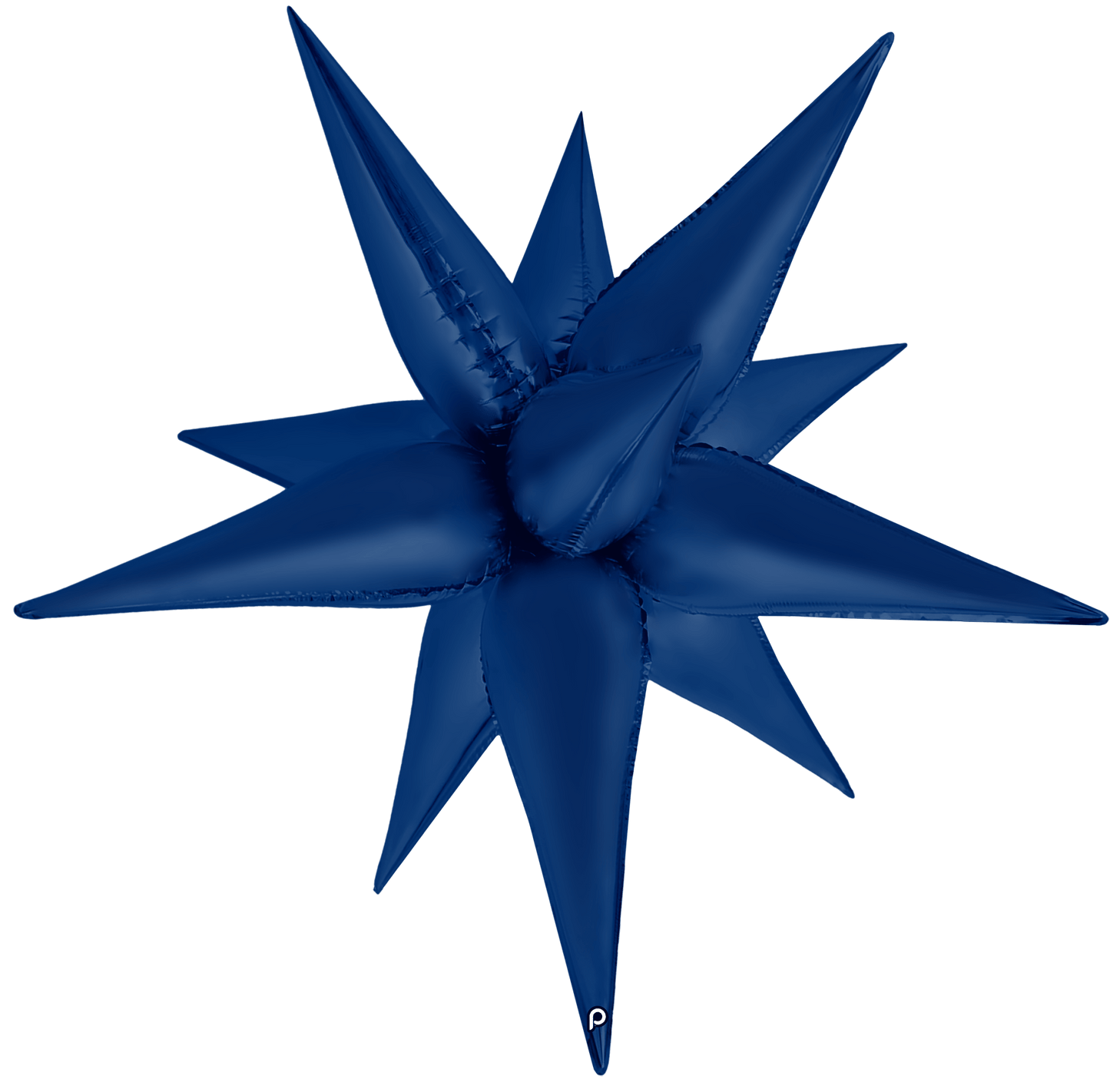 40" Navy Blue Satin Starburst
