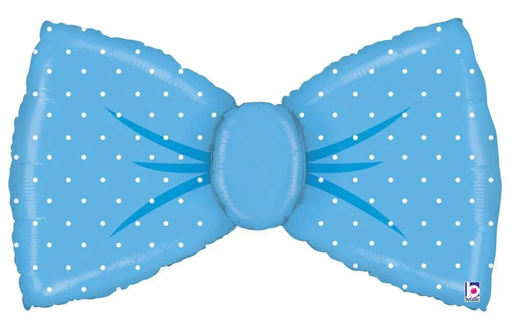 42" Baby Blue Bowtie