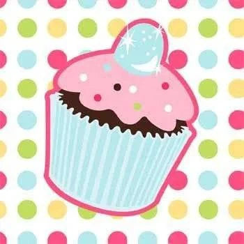 5" Beverage Napkins - Sweet Treats (16ct)