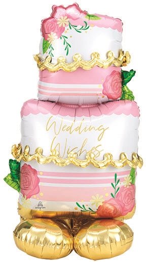 52" AirLoonz - Wedding Cake
