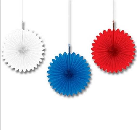 6" Hanging Fans (5ct)