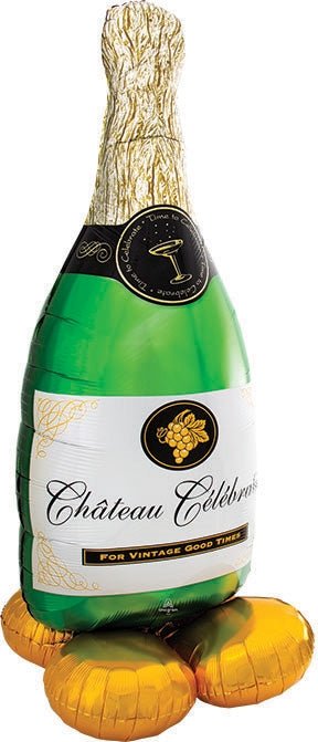 60" AirLoonz - Bubbly Wine Bottle