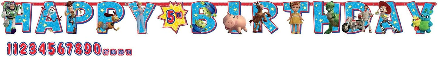 Toy Story 4 Jumbo Banner 10ft - Amscan