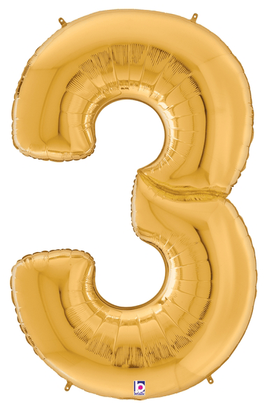 64" Gigaloon Number 3 - Gold
