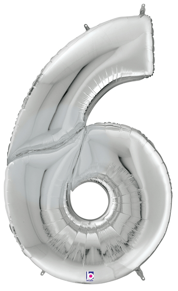 64" Gigaloon Number 6 - Silver