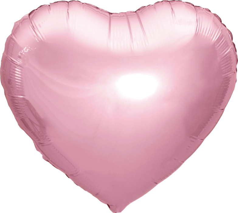65" Heart - Light Pink