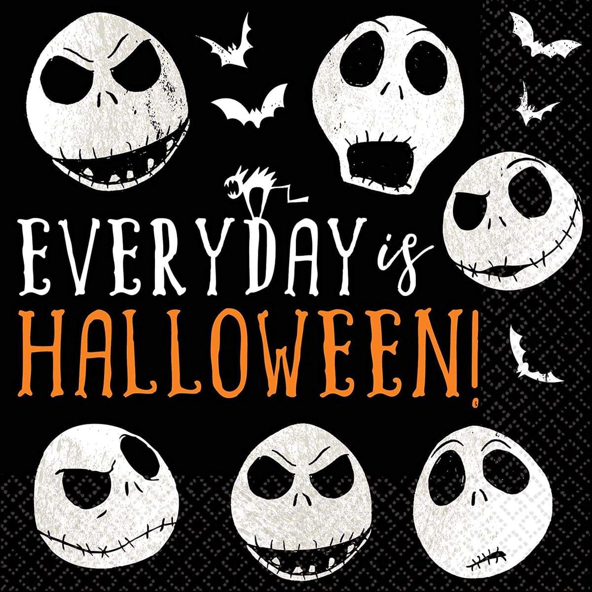 6.5" Luncheon Napkins - Nightmare Before Christmas (16ct)