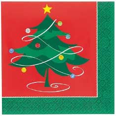 6.5" Luncheon Napkins - This the Season (16ct) - Unique