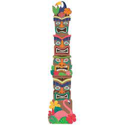 6.75' Tiki Totem Pole Cutout