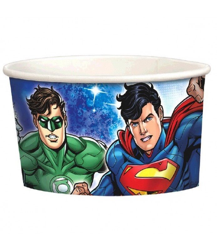 8.5oz Treat Cups - Justice League (8ct)