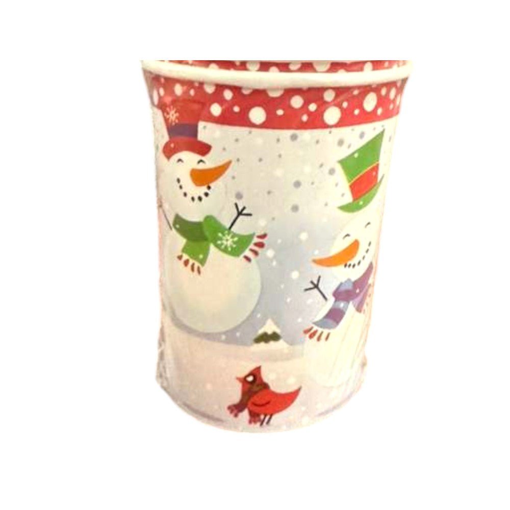 9" Cups - Snowman Glee (8ct) - Unique
