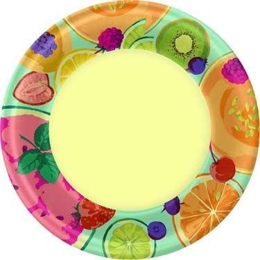 9" Paper Plates - Sweet and Tart (8ct)