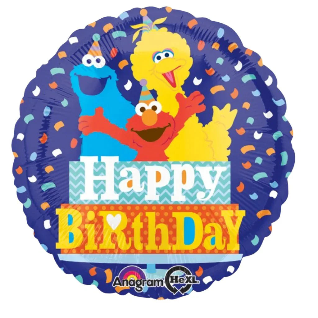 9" Sesame Street Birthday