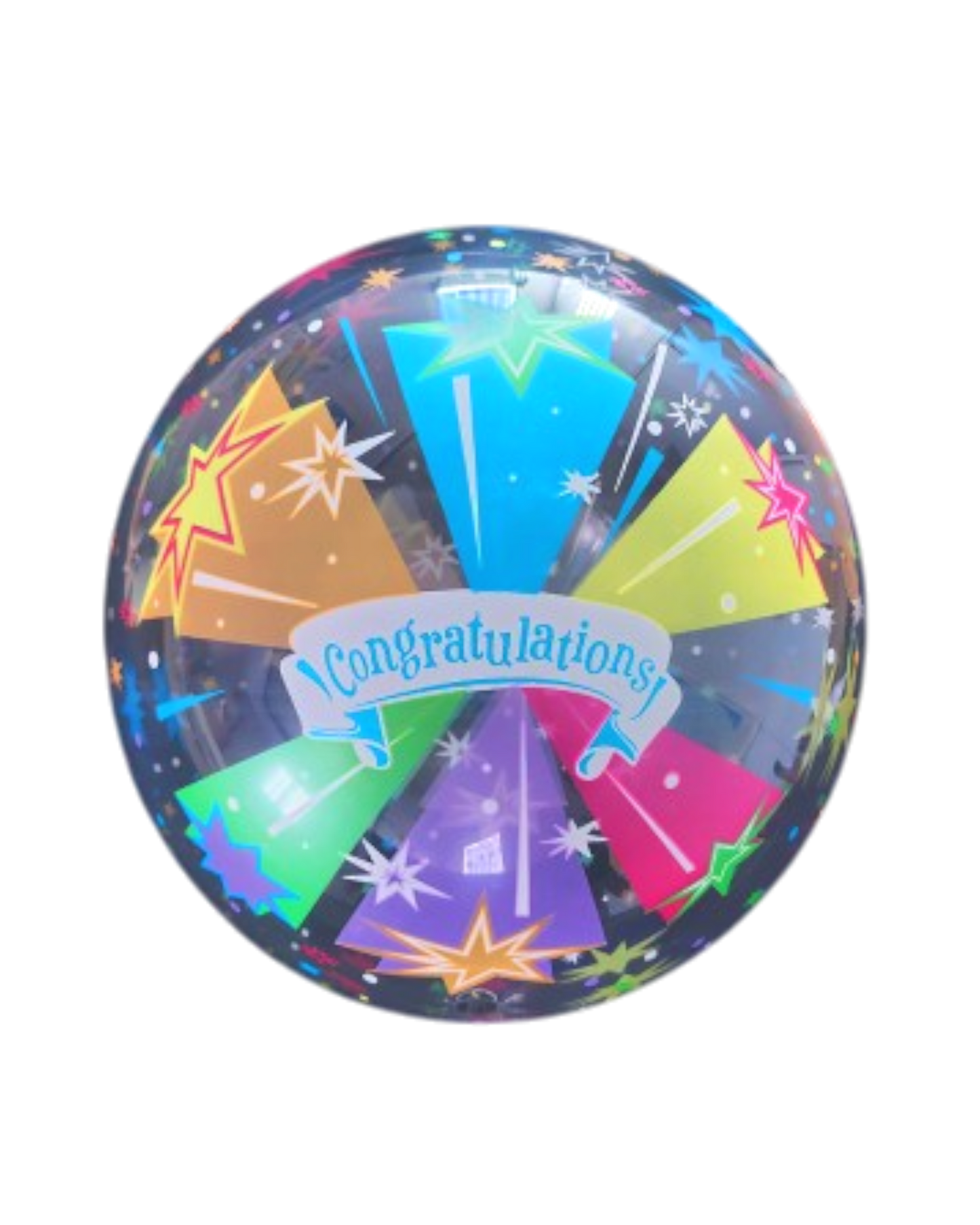 Globo Burbuja Transparente de 18" para Decoración con Vela 1 Unidad