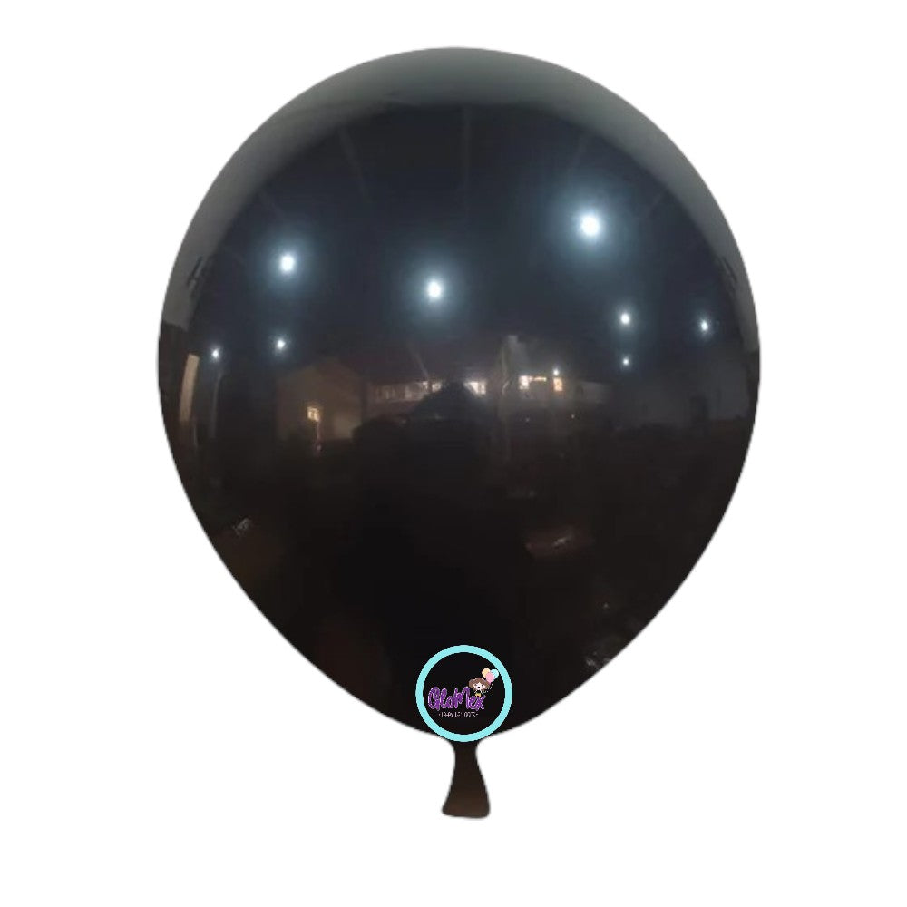 12" Black Latex (100ct) - GloMex