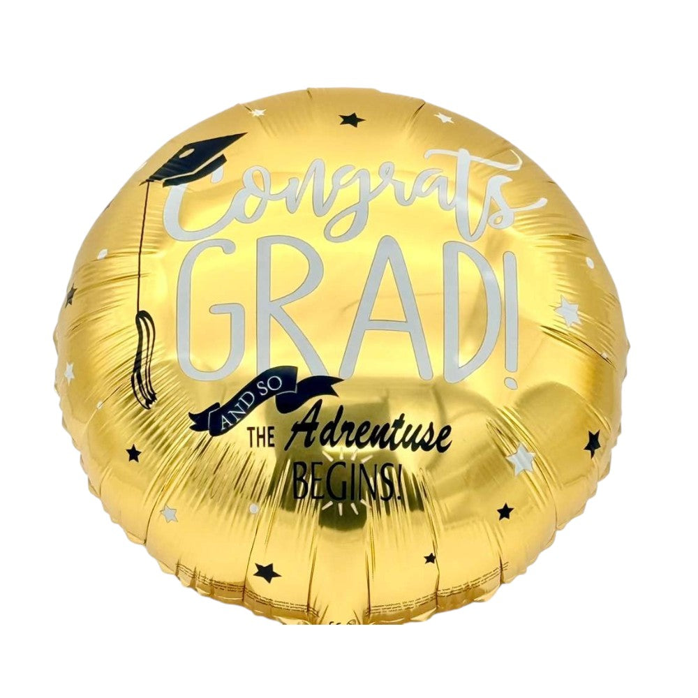 18" Congrats Grad Gold (50ct) - Party America