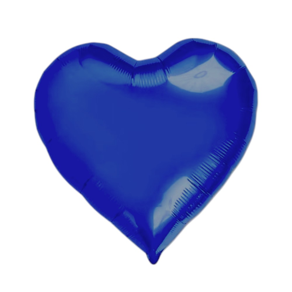 18" Heart - Royal Blue (50ct) - Party America