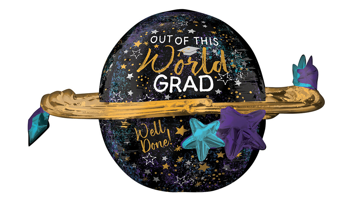 29" Out of This World Grad - Anagram