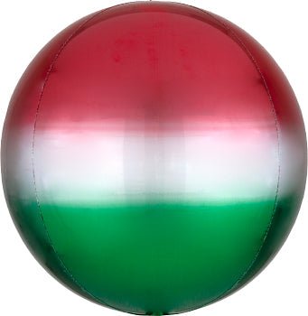 Anagram 16" Ombre Red & Green Orbz