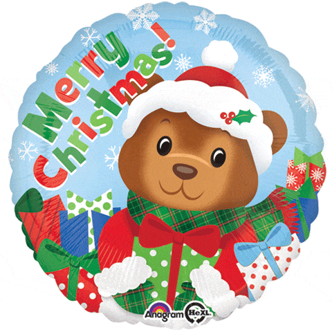 Oso de Navidad de 18" - Anagrama