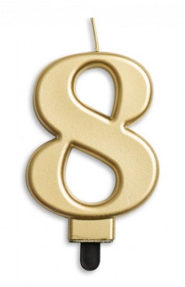 Candle - Gold Number (1ct)
