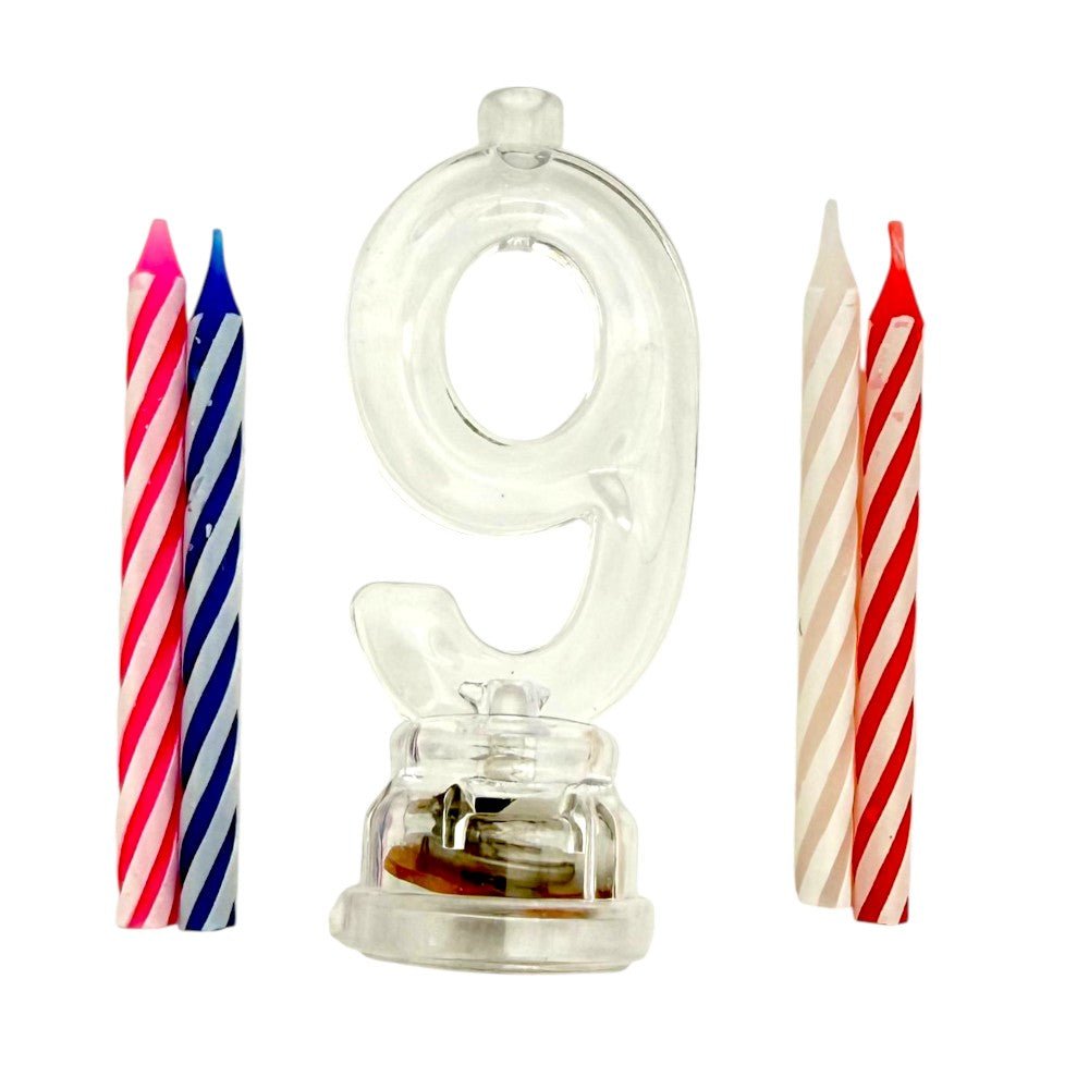 Candles and Flashing Number Topper - PPD