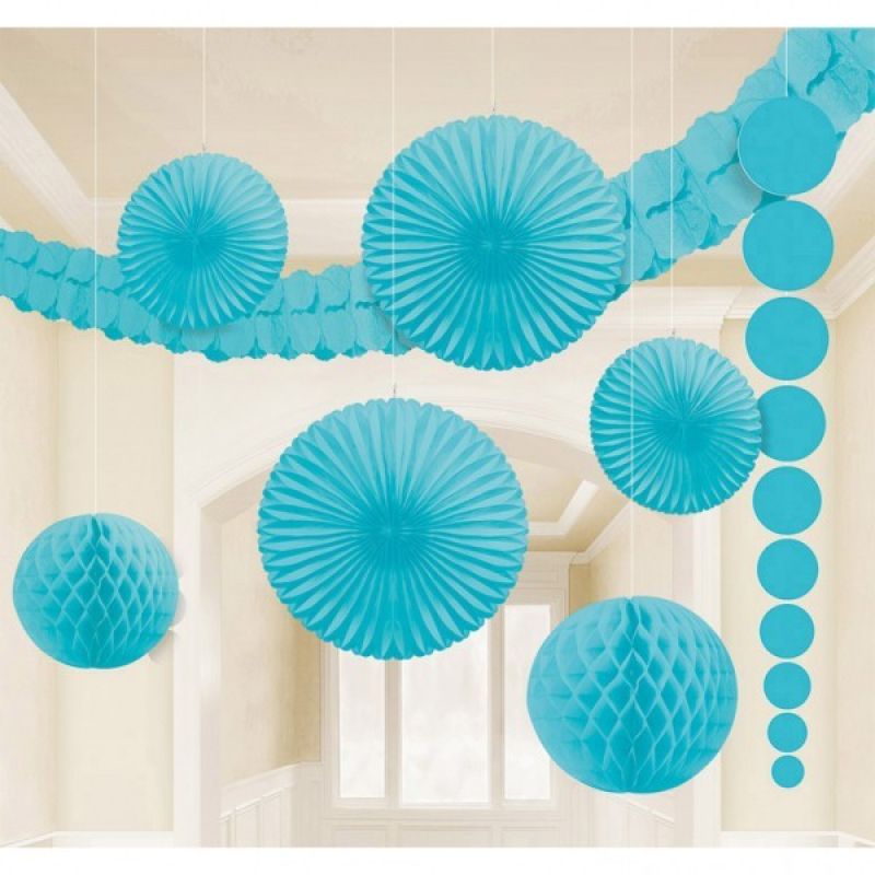 Caribbean Blue Room Decorating Kit