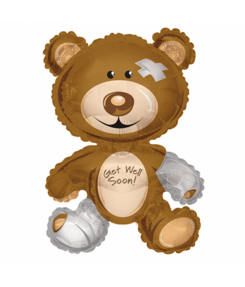 36" Get Well Soon Teddy Bear - Conver USA