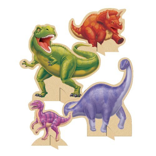 Dinosaur Stand - Up Table Centerpieces (4 Count)