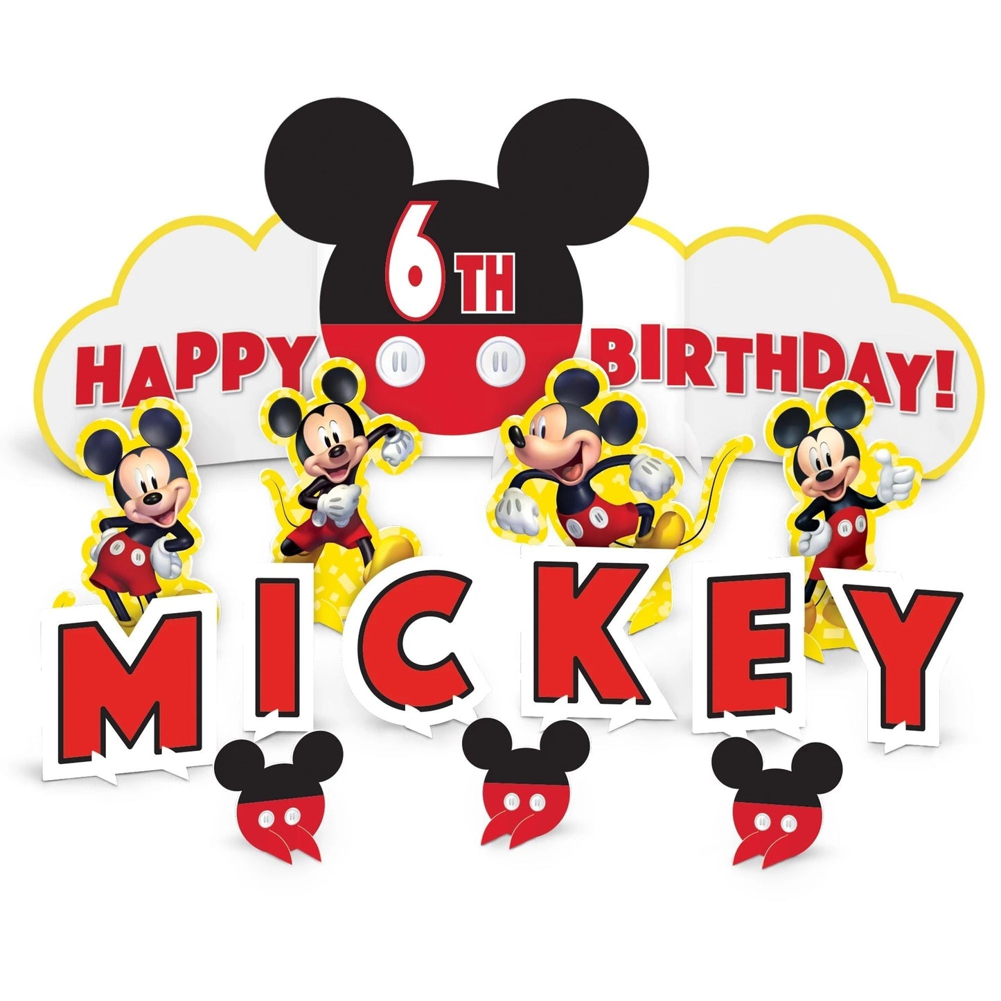 Disney Mickey Mouse Table Decorating Kit - Amscan