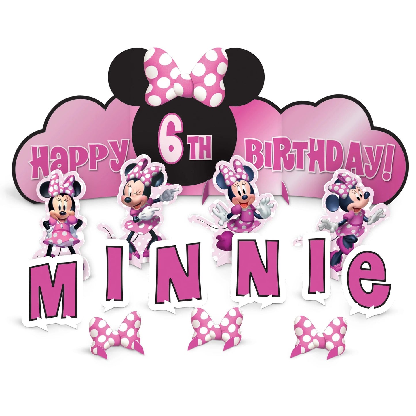 Disney Minnie Mouse Forever Table Decorating Kit - Amscan