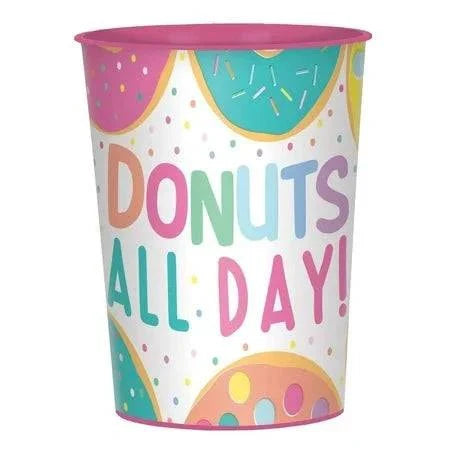 Donut Party 16oz Favor Cups 16ct - Amscan