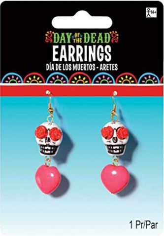 Earrings - Day of the Dead