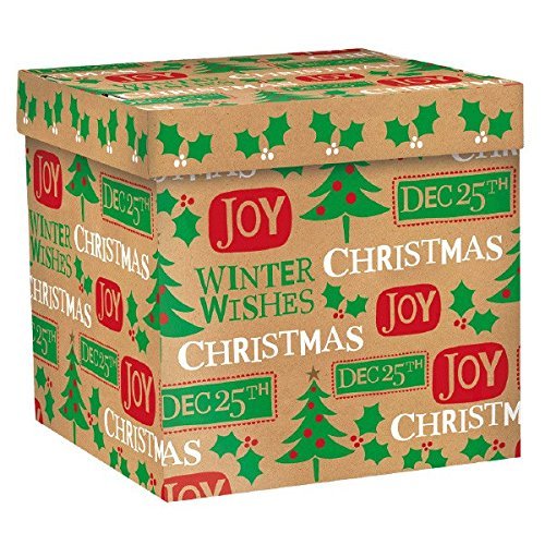 Gift Box - Very Merry Christmas and Greetings