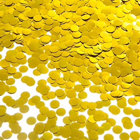 Gold Foil Confetti - 1" - 2.25oz - Winner Party