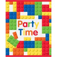 Goodie Bags - Building Blocks Birthday (8ct)
