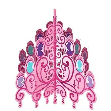 Hanging Glitter Chandelier - Disney Princess