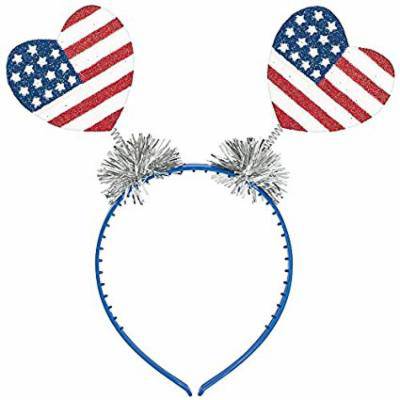 Head Bopper - Patriotic Hearts