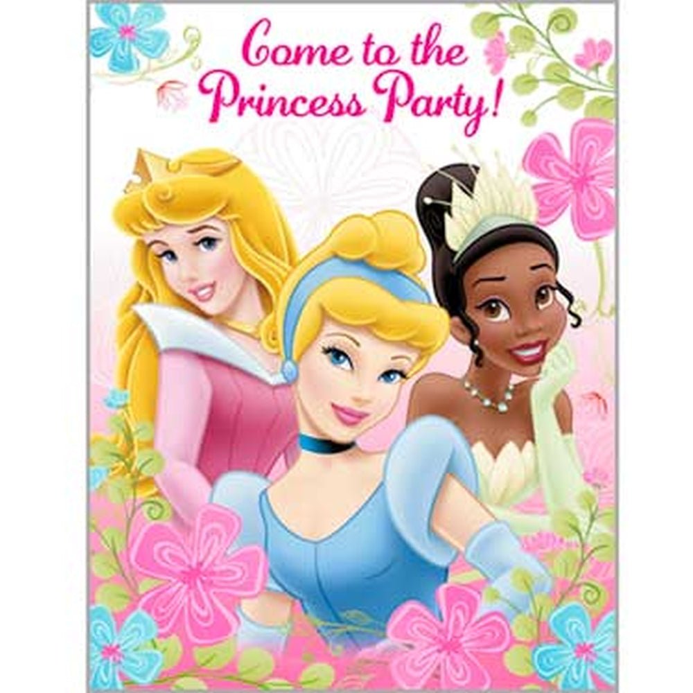 Invitations - Disney Fanciful Princess (8ct)