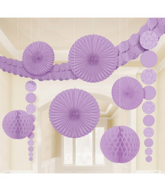 Lavender Room Decorating Kit 9pc