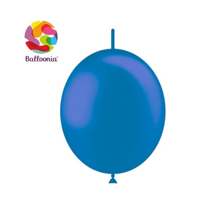 Metallic Blue Latex - Balloonia